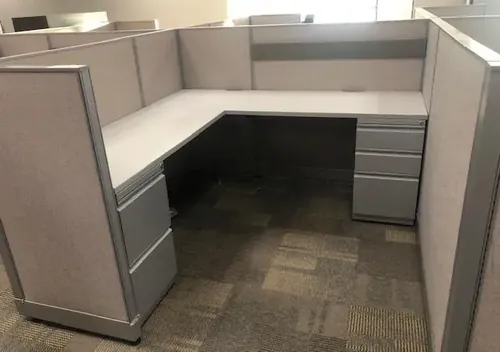 Haworth Unigroup Too 6x6 Used Cubicles