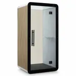  Office Privacy Booth with Laminate Back