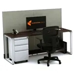 Open Plan Workstations 53H Single Powered
