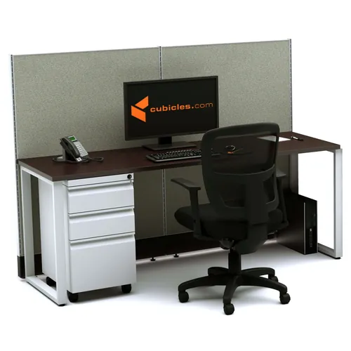  Open Plan Workstations 53H Single Powered