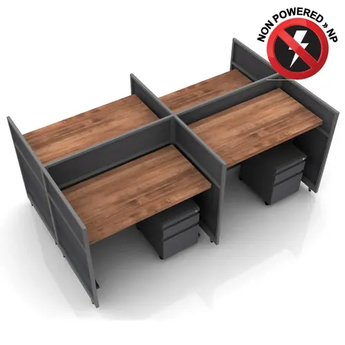  Industrial Office Desk 42H 4pack Sit and Stand NP