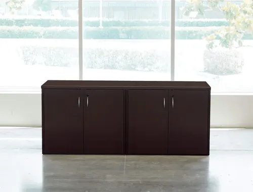  Modern Storage Cabinet with Doors Novato 71 inch