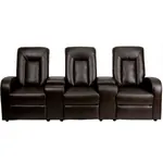 Poitier Leather Home Theater Seating 