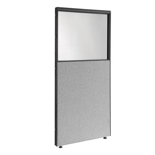  Space Divider With Glass 66H X 30W
