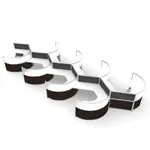 Whirl Round Workstation 8 Pack