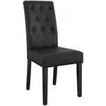 Eduard Leather Restaurant Chair 