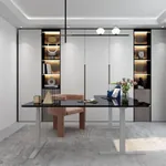  3 Motor L Shape Standing Desk 3 Stages