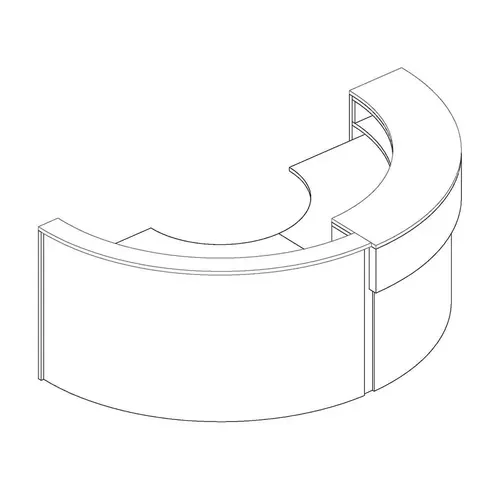 Impress Cool Reception Desk 