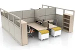  Modern Cubicles Office Island