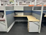 Haworth Compose Maple 6x6 Preowned Cubicles