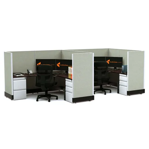  Workstation Desk 53H 2pack Inline Powered 