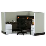  Office Cubicles 53H Single 