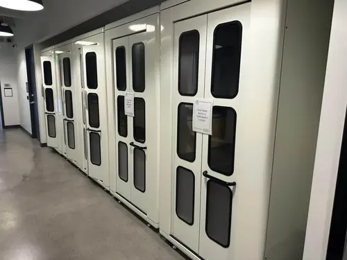 White Acoustical 4x4 Used Phone Booth