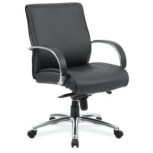  Cushioned Desk Chair with Wheels 