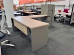  L Shaped Desk with Storage 