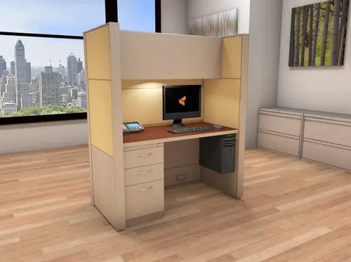 AIS Matrix Cubicle System 4x2 66H