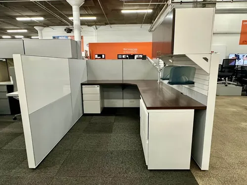 Haworth Compose 6x8 Used Office Cubicles