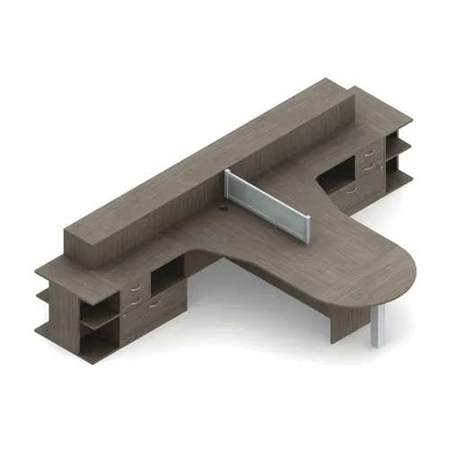 Geneva T Shaped Office Desk 