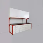 Handler Work Table With Storage 