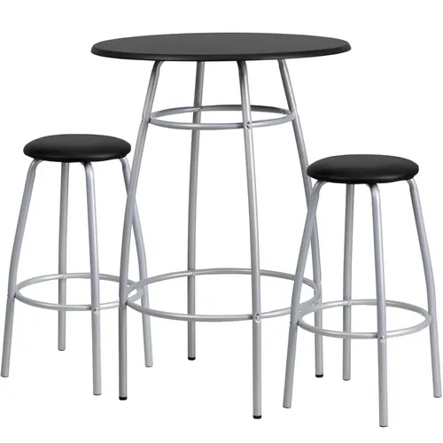 Bari 30inch Bar Set with Stools 