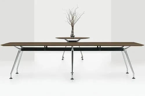  Modern Conference Room Table Wood Top 10x4