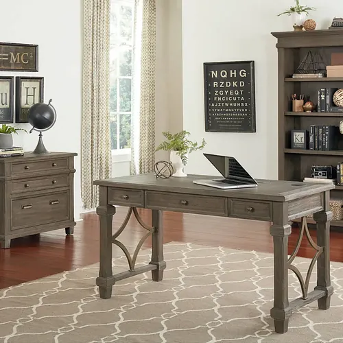 HO8 Weathered Writing Desk 3 Piece Set