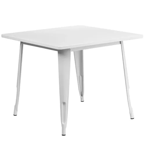 Remotion 32 Inch Square Bistro Outdoor Table 