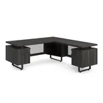 ID1 Industrial L Shaped Desk 