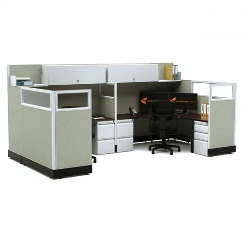  Modular Office Workstations 53-67H 2pack Bullpen Powered 