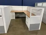 Haworth Compose 6x8 Used Cubicles