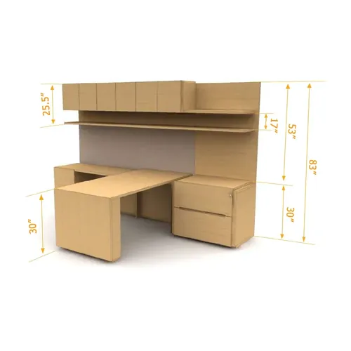 Individual Office Furniture 11x6 