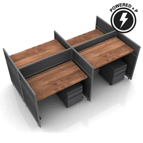  Industrial Office Desk 42H 4pack Sit and Stand P