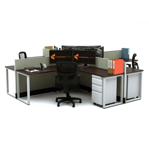  Open Office Workstations 39H 4pack X Cluster Powered