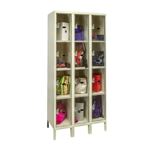  Transparent Lockers 3W 4T