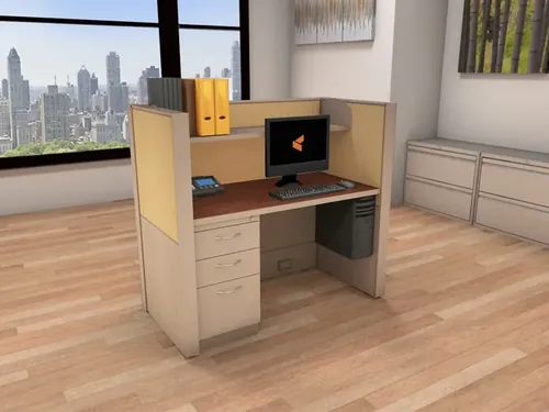 AIS Matrix Cubicle System 4x2 50H