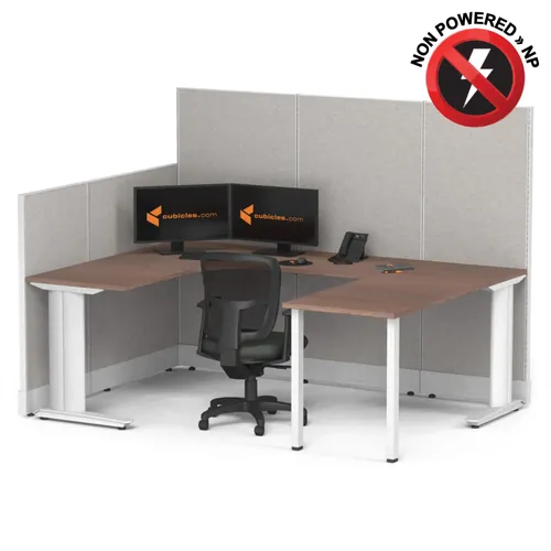  Cubicle Desk U Shaped 1pack Non Powered