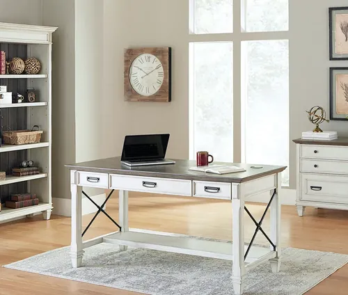 AS1 Distressed Writing Desk 2 Piece Set