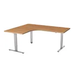  Sit Stand Desk Corner 72W x 30D Left