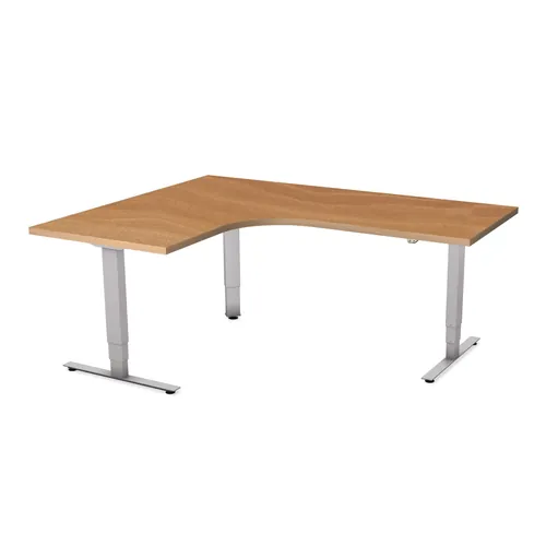  Sit Stand Desk Corner 72W x 30D Left