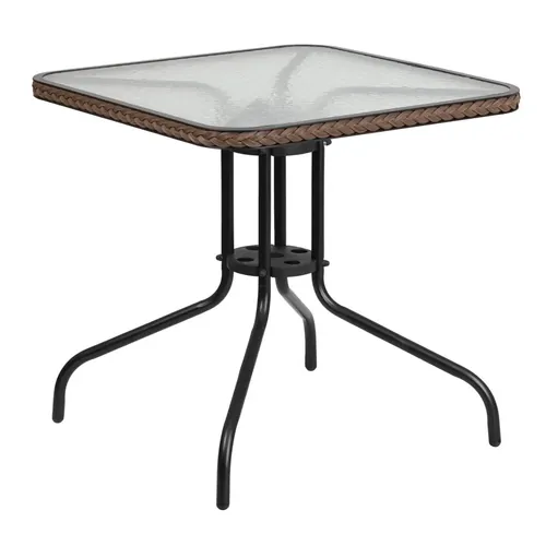 Monty Square Patio Bistro Table 28 Inch