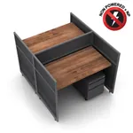  Industrial Office Desk 42H 2pack Sit and Stand NP