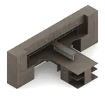 Geneva Desk With Bookcase 