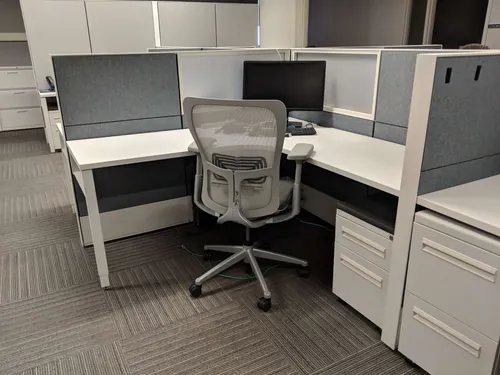 Haworth Compose 6x6 Used Office Cubicles