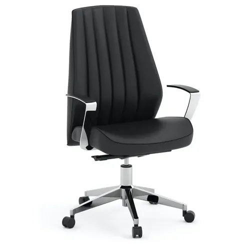  Leather Executive Office Chair High Back 