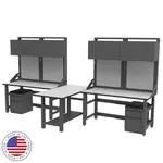  Workbench System Dual Station 150W x 60D