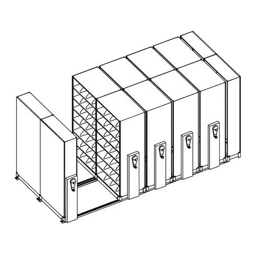 Expand High Density Mobile Shelving 