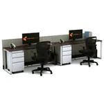  Open Office Workstations 39H 2pack Inline Powered