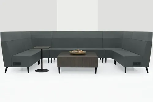 Square Side Table Set 36x36 and 16x16