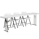 Thun Plastic Folding Training Table and Chairs 