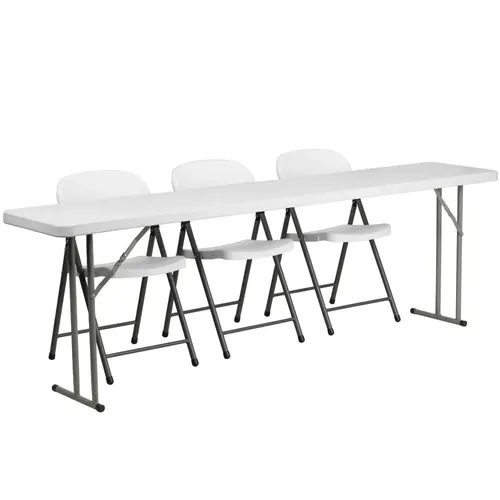 Thun Plastic Folding Training Table and Chairs 